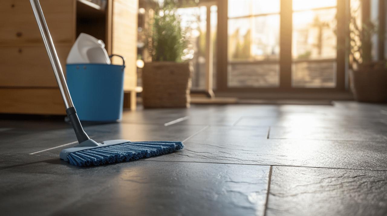 Les secrets des professionnels pour lustrer un sol en ardoise naturellement